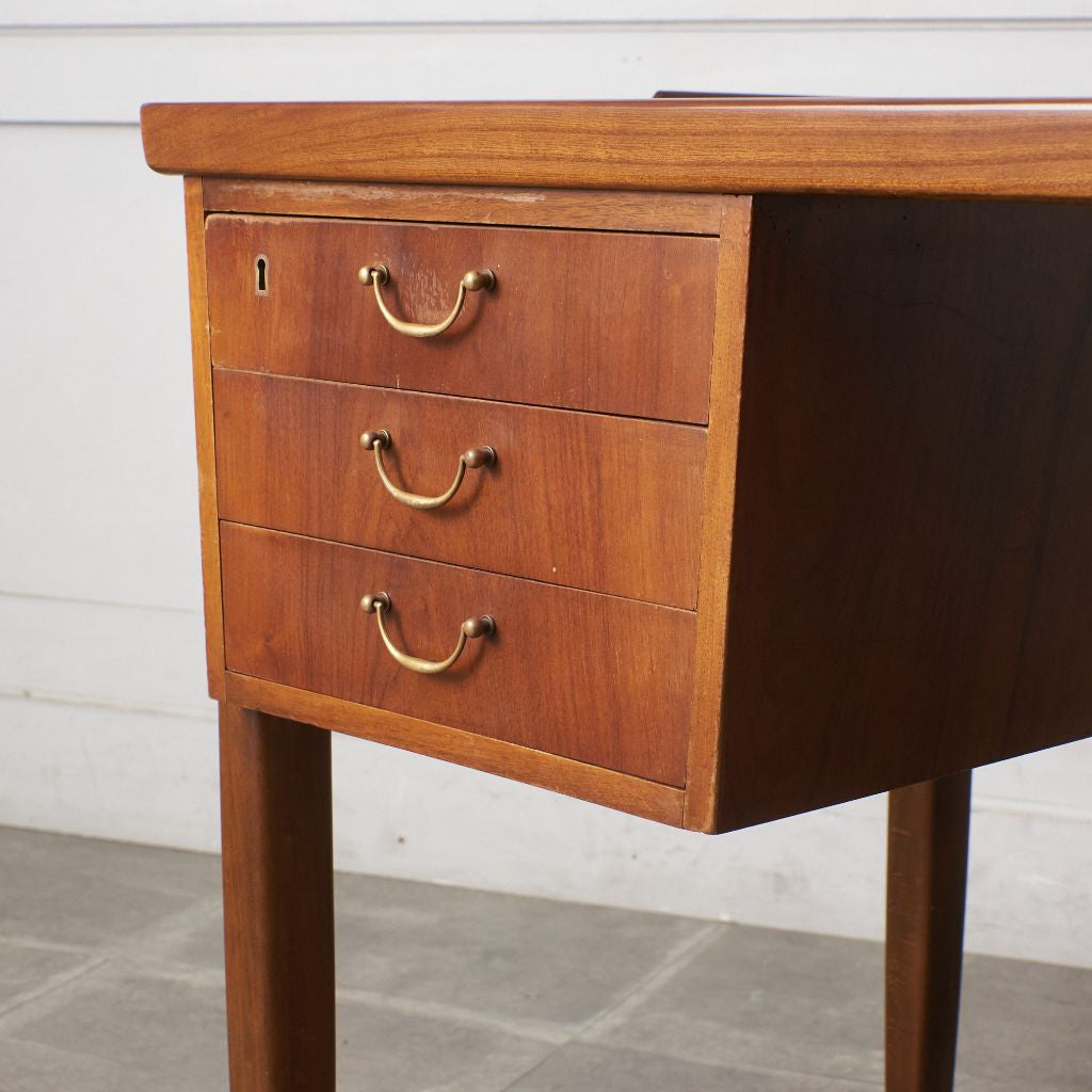 デンマーク製ヴィンテージ 両袖デスク