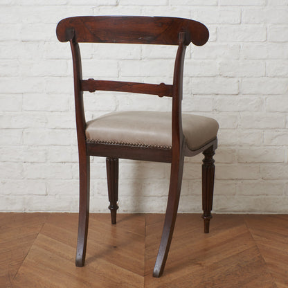 英国アンティーク リージェンシー様式 ダイニングチェア