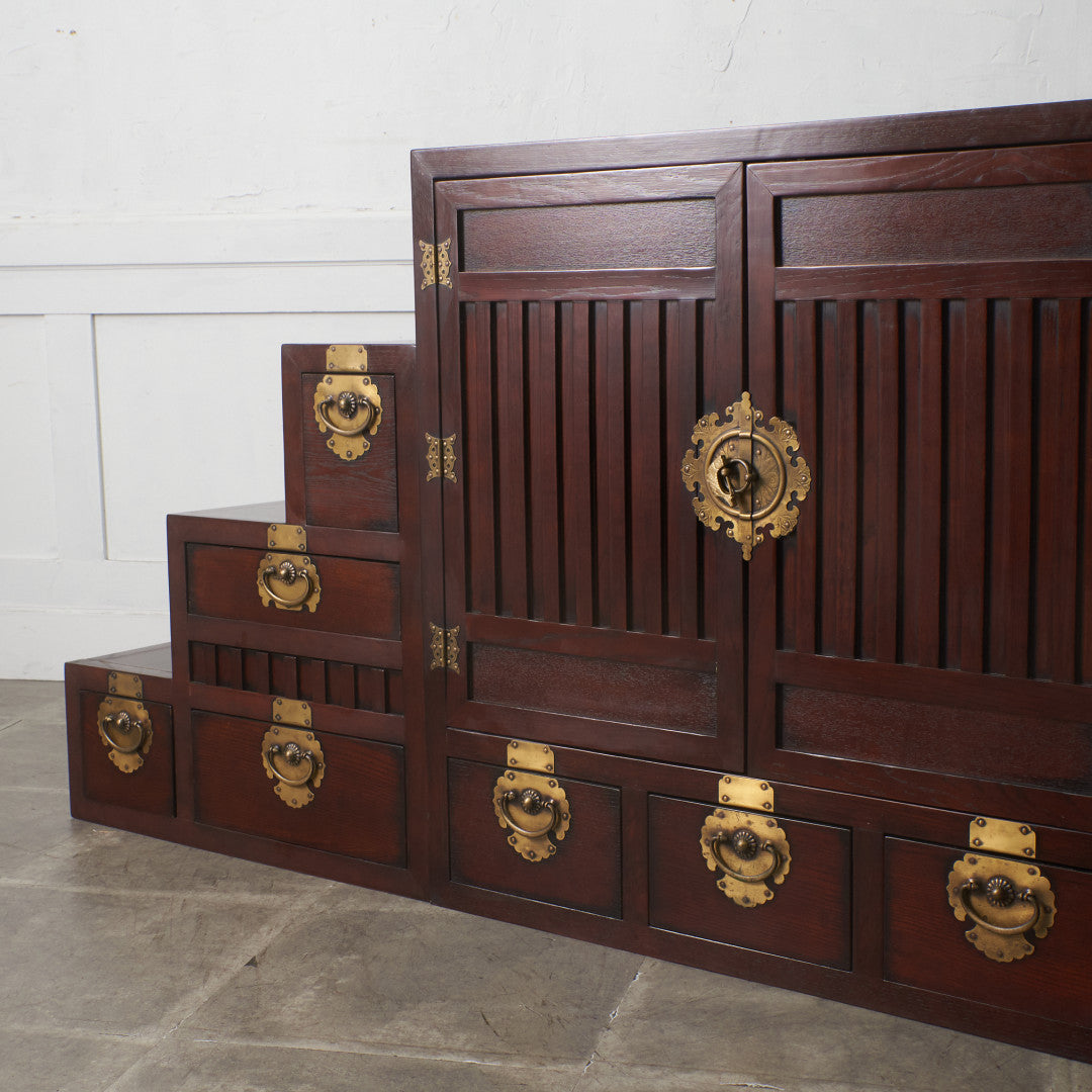 階段箪笥　両面使い 李朝家具様式 両面型 階段箪笥 – rocca rocca