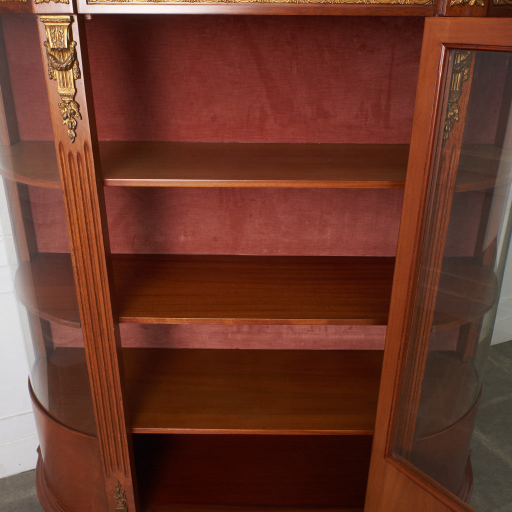 クラシック ガラスキャビネット