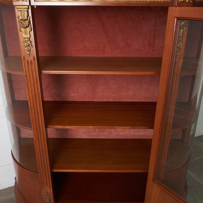 クラシック ガラスキャビネット