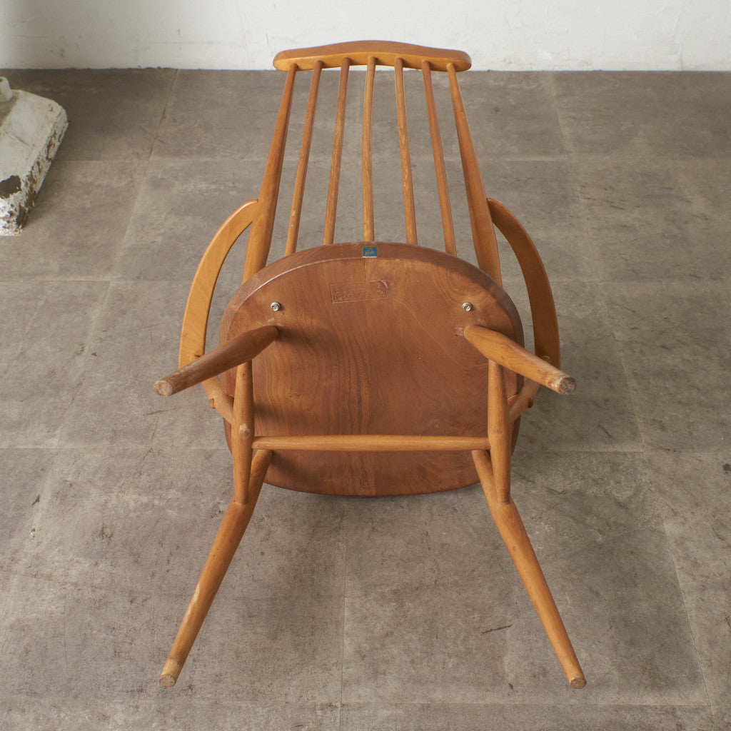 ヴィンテージ ゴールドスミス アームチェア / ブルーラベル