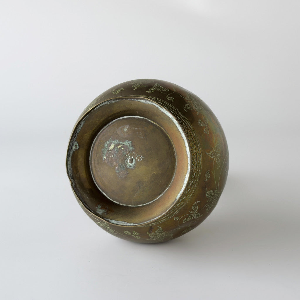 真鍮製 フラワーベース