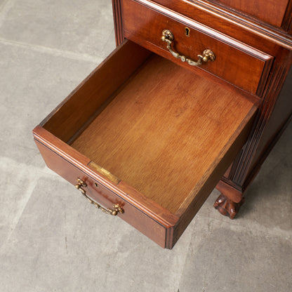 西欧アンティーク 両袖デスク