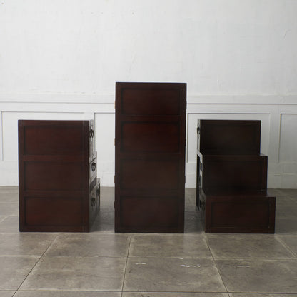 李朝家具様式 両面型 階段箪笥