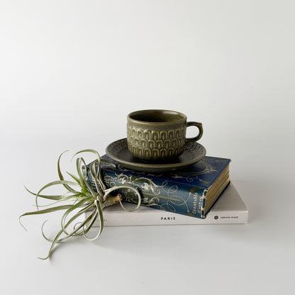 Pennine ペンニン カップ&ソーサー カンブリアグリーン