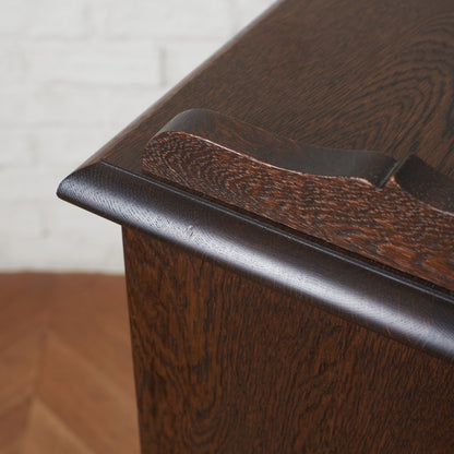 クラシック オーク材 サイドキャビネット