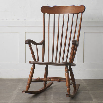 オランダ製 オーク無垢材 ハルデロッキングチェア