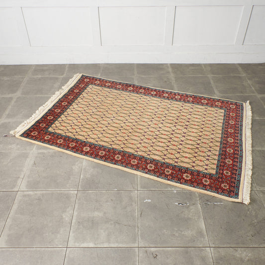 ウール製 手織り 絨毯