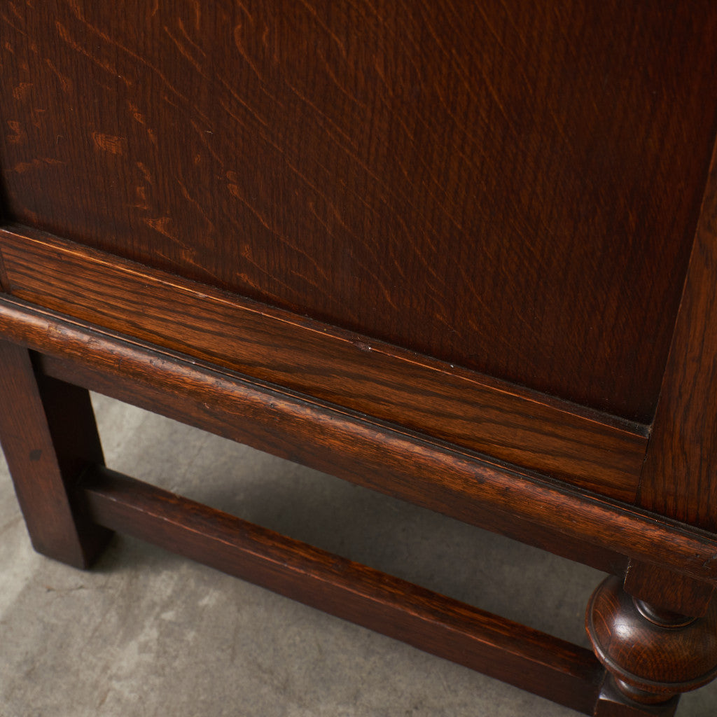 英国アンティーク ミラーバックサイドボード