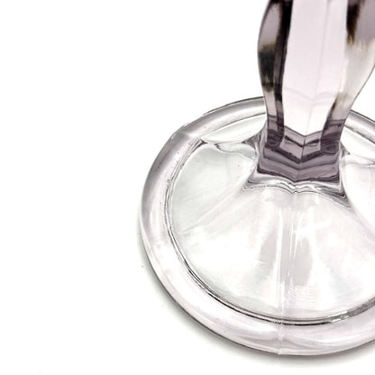 英国クラシック ガラス キャンドルスタンド