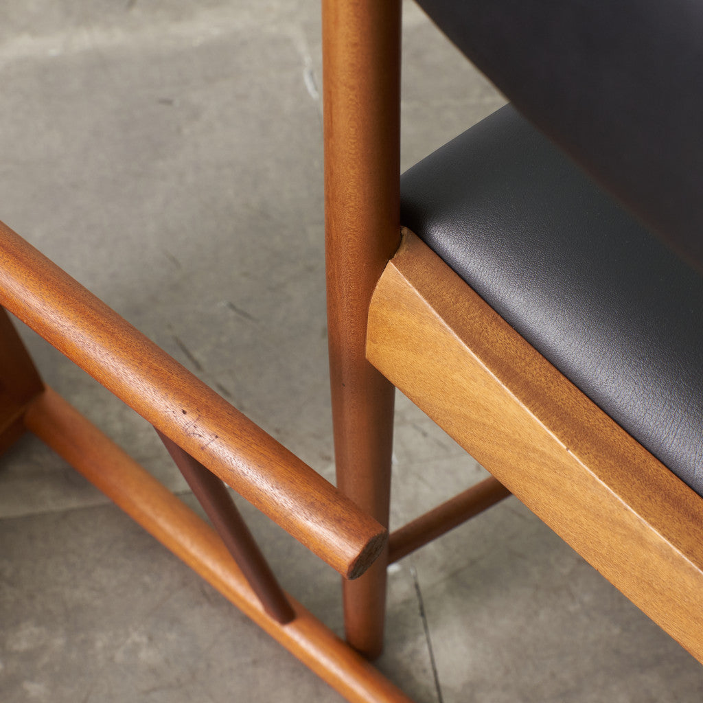 ダイニングチェア 4脚セット / 張替済