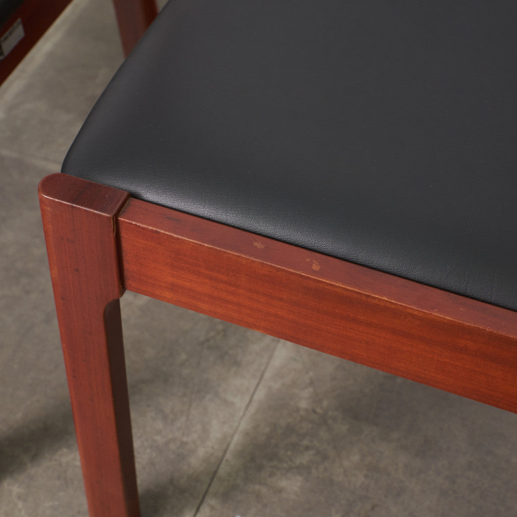 BRASILEIRA ダイニングチェア 4脚セット/ 張替済