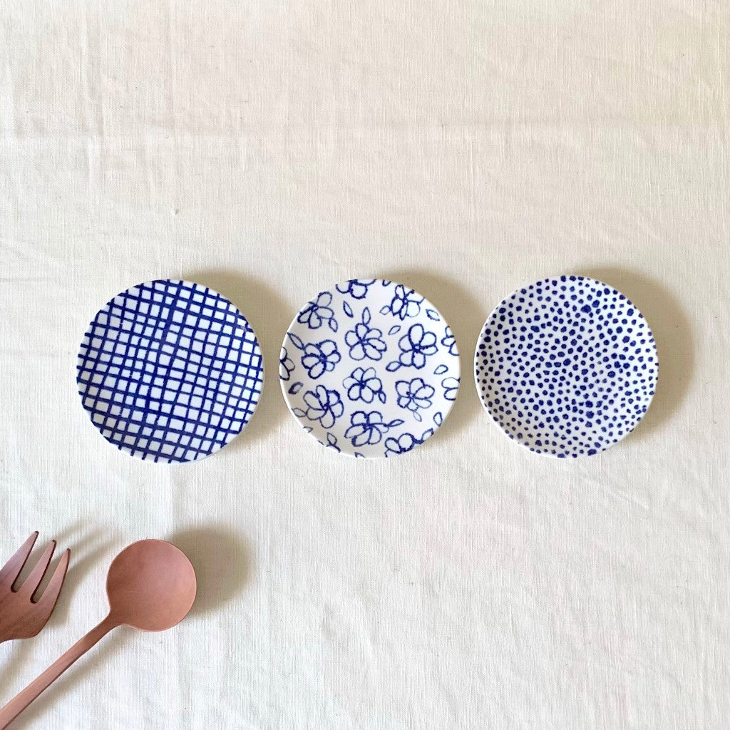 3点セット マリアンヌハルバーグ 瀬戸焼 豆皿