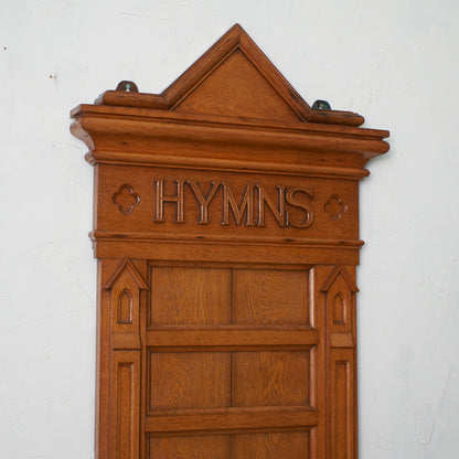西欧アンティーク 讃美歌ボード