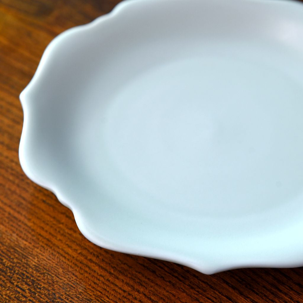 meimei プレート 16.5mm 取皿 ブルーホワイト