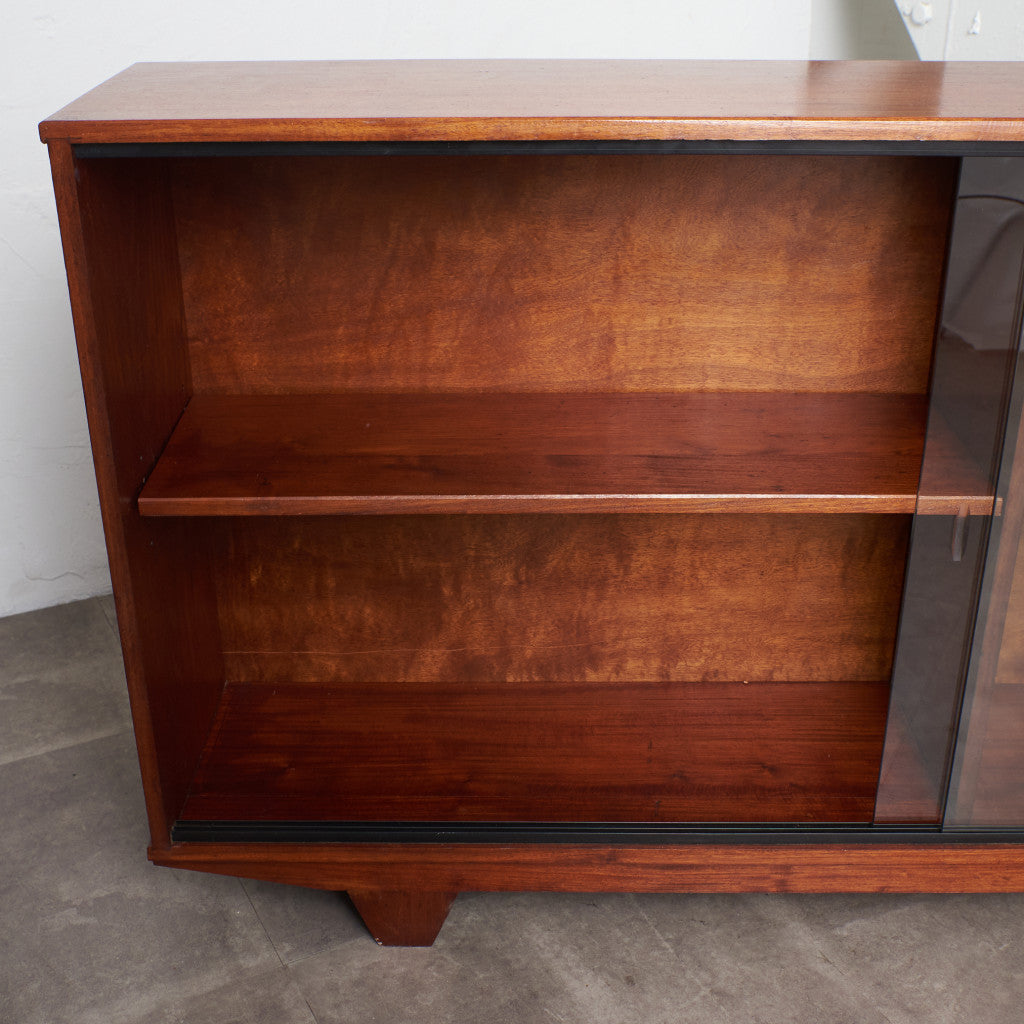 英国ヴィンテージ ナローブックケース