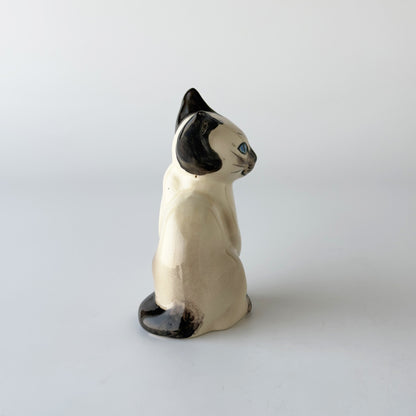 英国ヴィンテージ 猫のフィギュリン