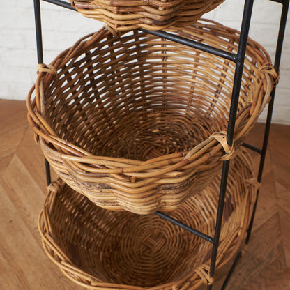 ヴィンテージ バスケットスタンド