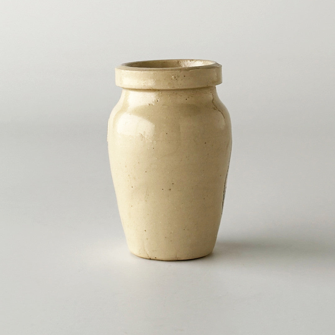 イギリスアンティーク Virol ヴィロール特大　30ｃｍ　陶器ポット 花瓶 VIROL ヴァイロール 陶器ボトル 特大サイズ 業務用 店舗用