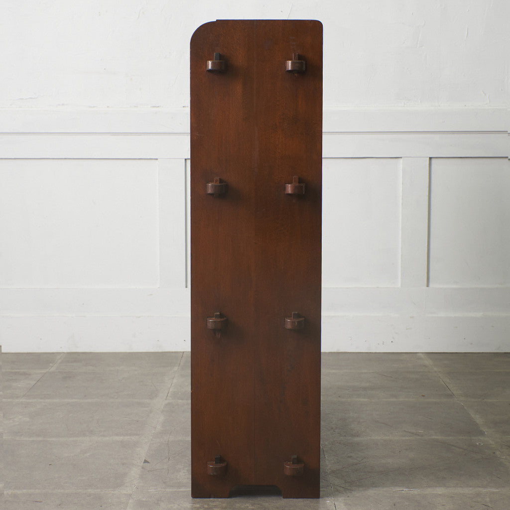 年代物 楔留め 本棚