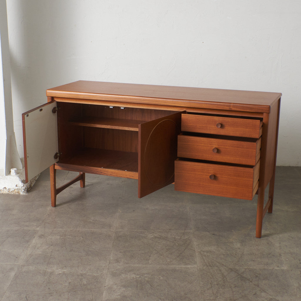 ヴィンテージ サークルサイドボード / カスタムサイズ