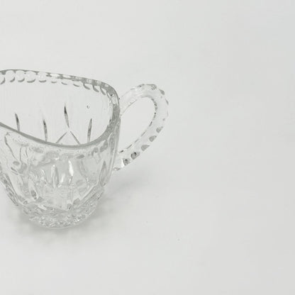 英国クラシック ガラス ミルクピッチャー
