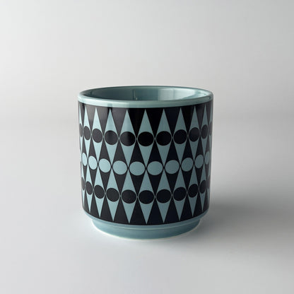 Hornsea プランターカバー S Backgammon Teal