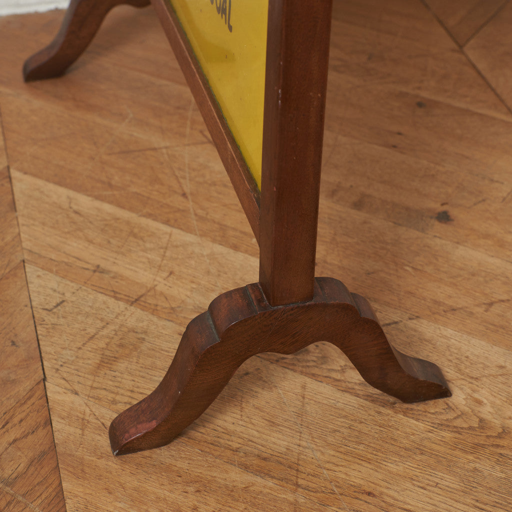 英国ヴィンテージ 看板 / ファイヤースクリーン