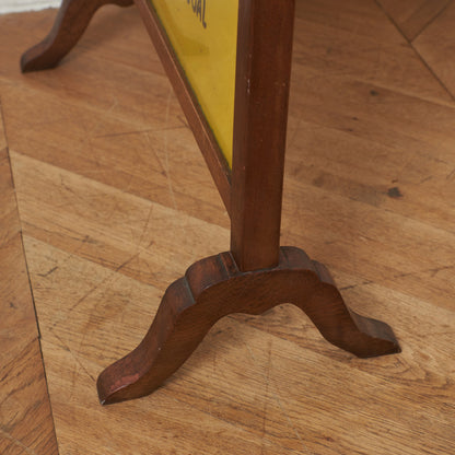 英国ヴィンテージ 看板 / ファイヤースクリーン