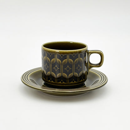 HEIRLOOM エアルーム カップ＆ソーサー レクランドグリーン