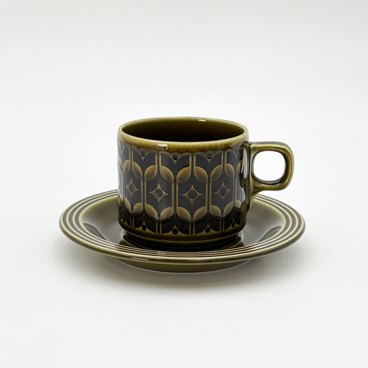 HEIRLOOM エアルーム カップ＆ソーサー レクランドグリーン