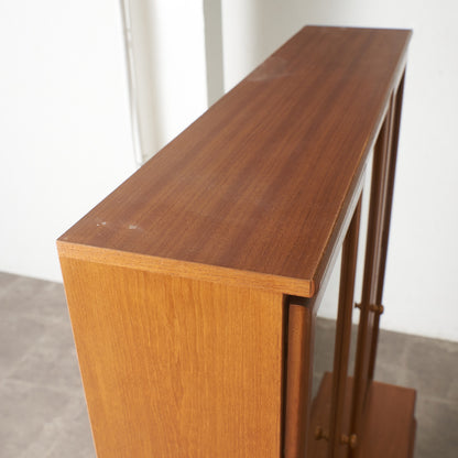 ヴィンテージ ガラスキャビネット