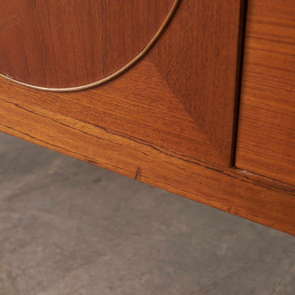 ヴィンテージ サークルサイドボード / カスタムサイズ