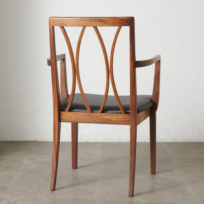 Fresco X-BACK カーブバックアームチェア / 張替済