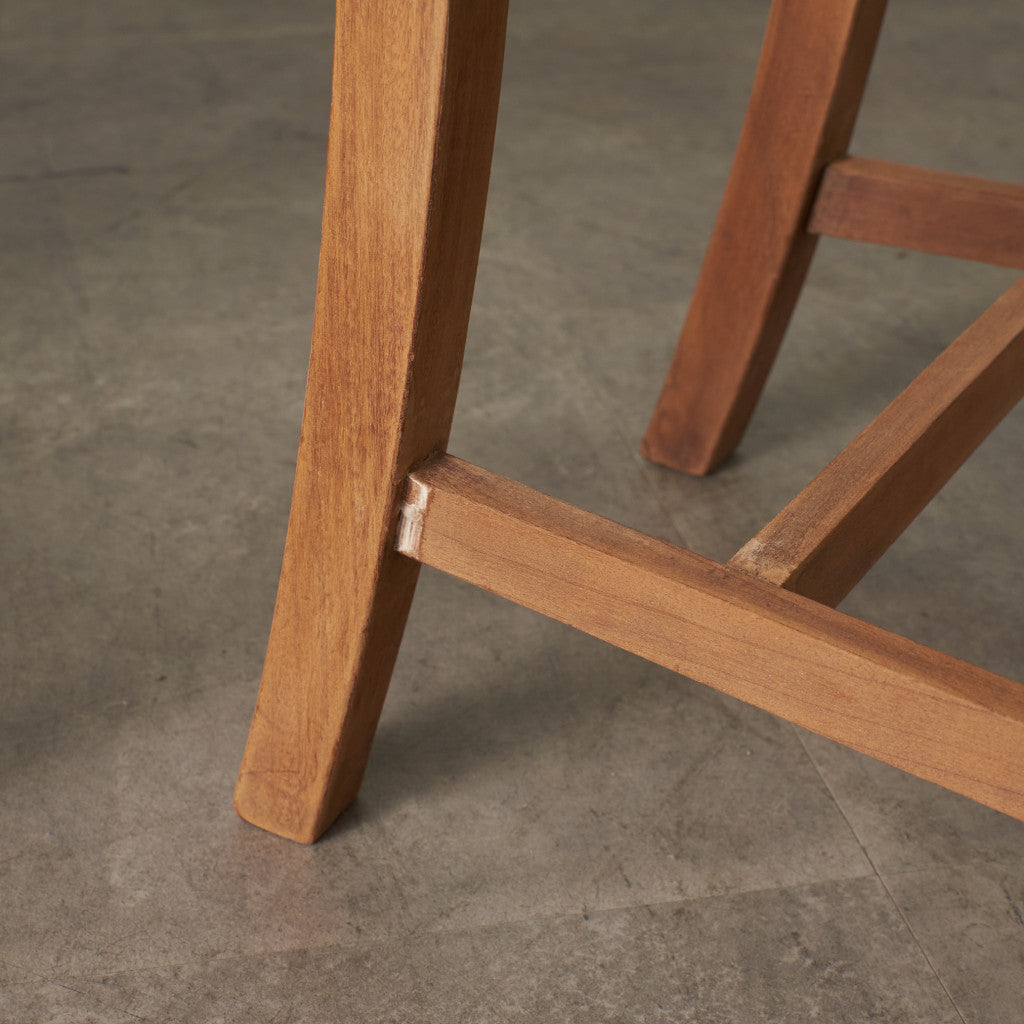 ストリップド加工 ダイニングチェア 4脚セット / 張替済