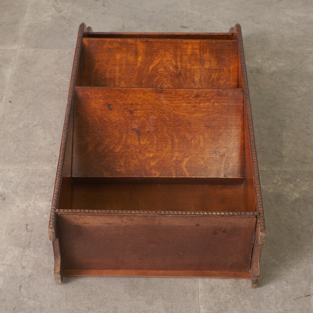 英国アンティーク マガジンラック