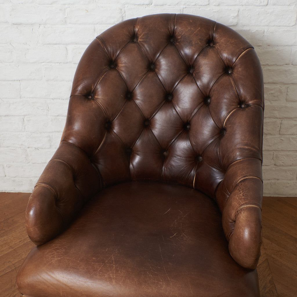 アンティーク チェスターフィールド クラブチェア
