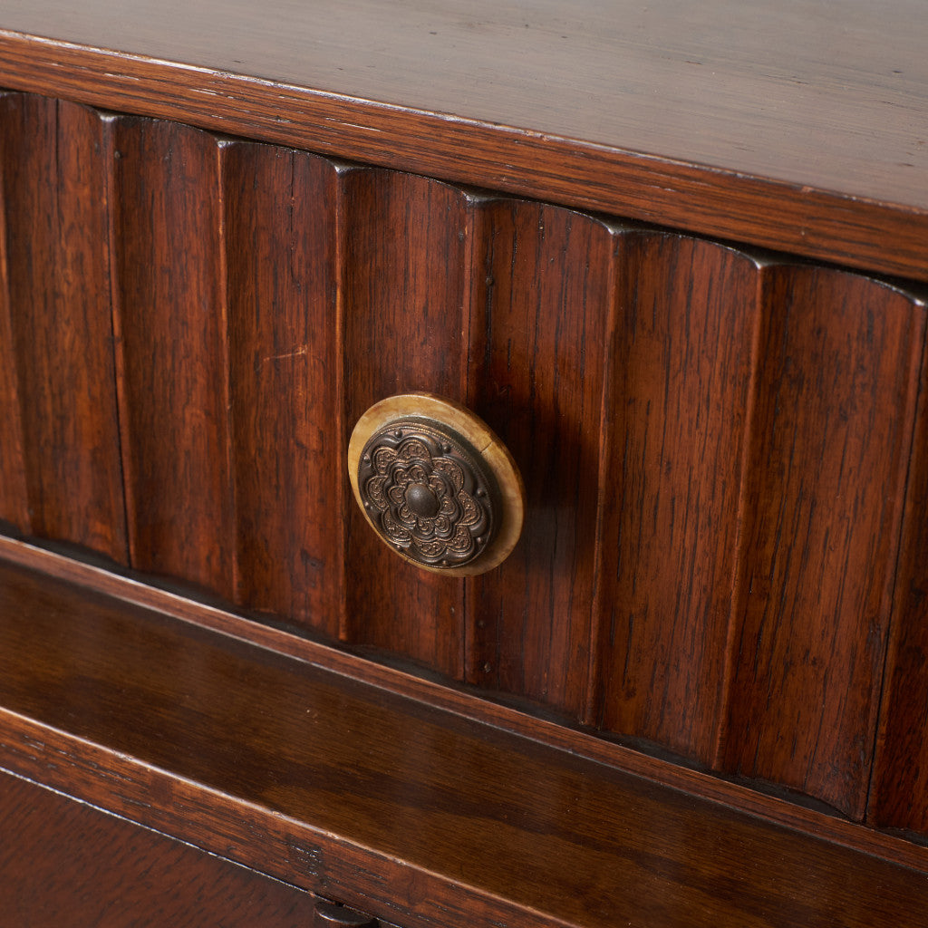 英国アンティーク アールデコ様式キャビネット