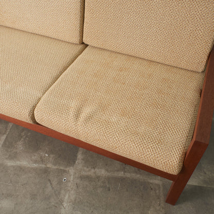 ヴィンテージ チーク材 3人掛けソファ