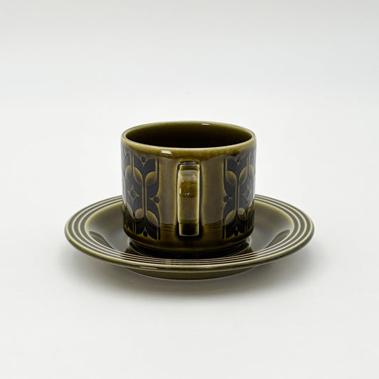 HEIRLOOM エアルーム カップ＆ソーサー レクランドグリーン