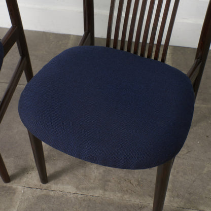 ダイニングチェア 2脚セット / 張替済