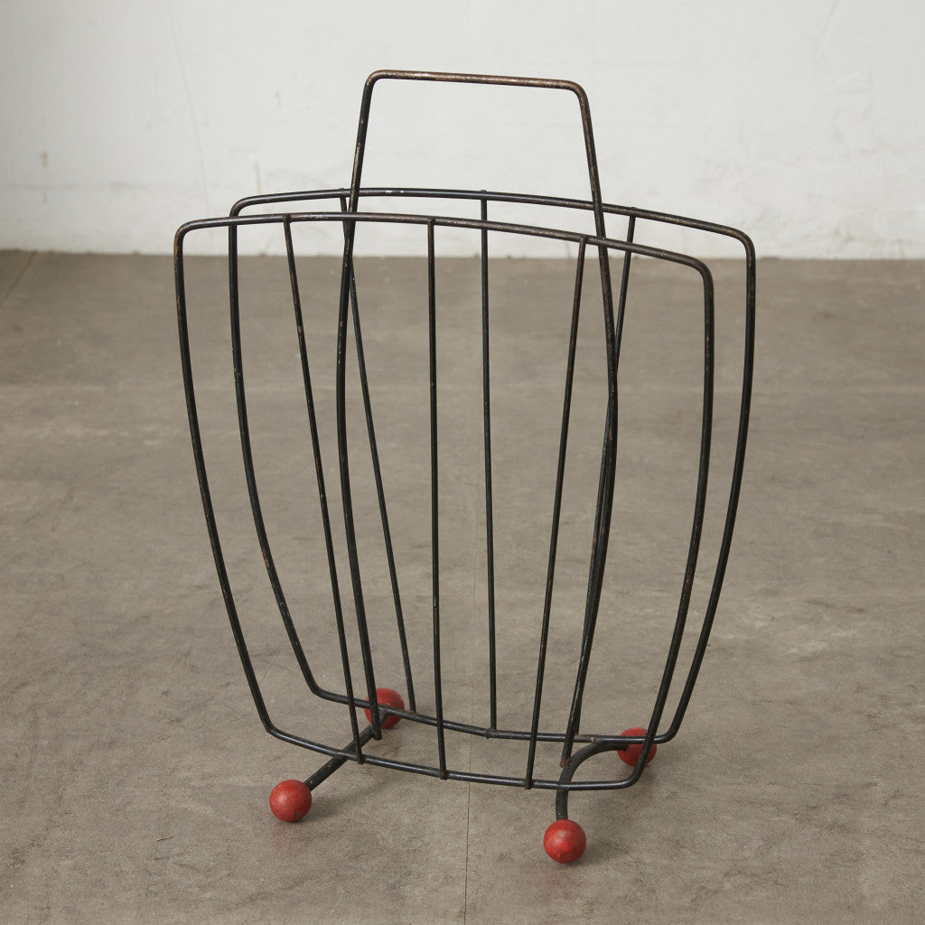 ベルギーヴィンテージ マガジンラック