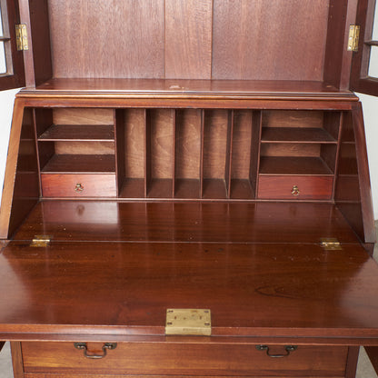 英国アンティーク エドワーディアン様式 ビューローブックケース
