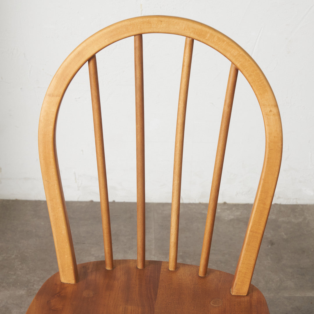 4本スポーク フープバックチェア