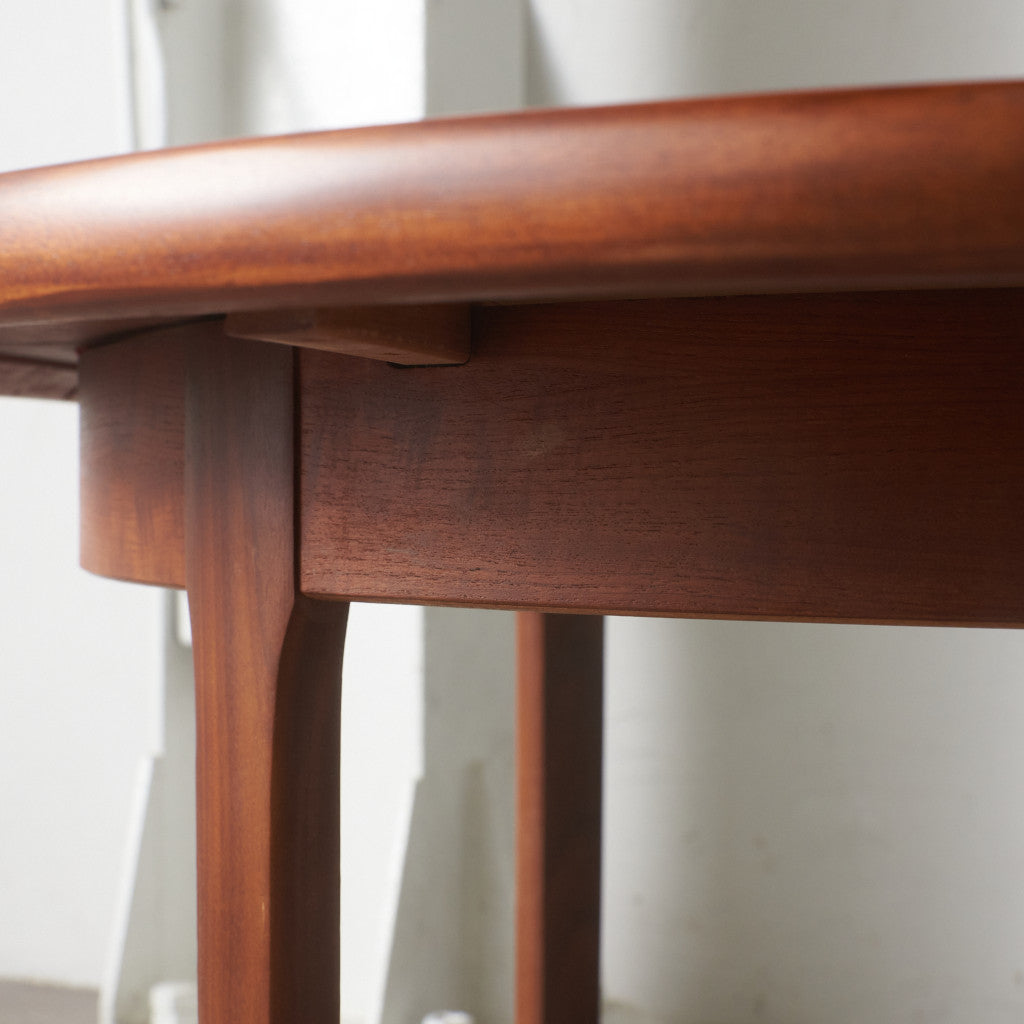 英国ヴィンテージ エクステンション ラウンドダイニングテーブル