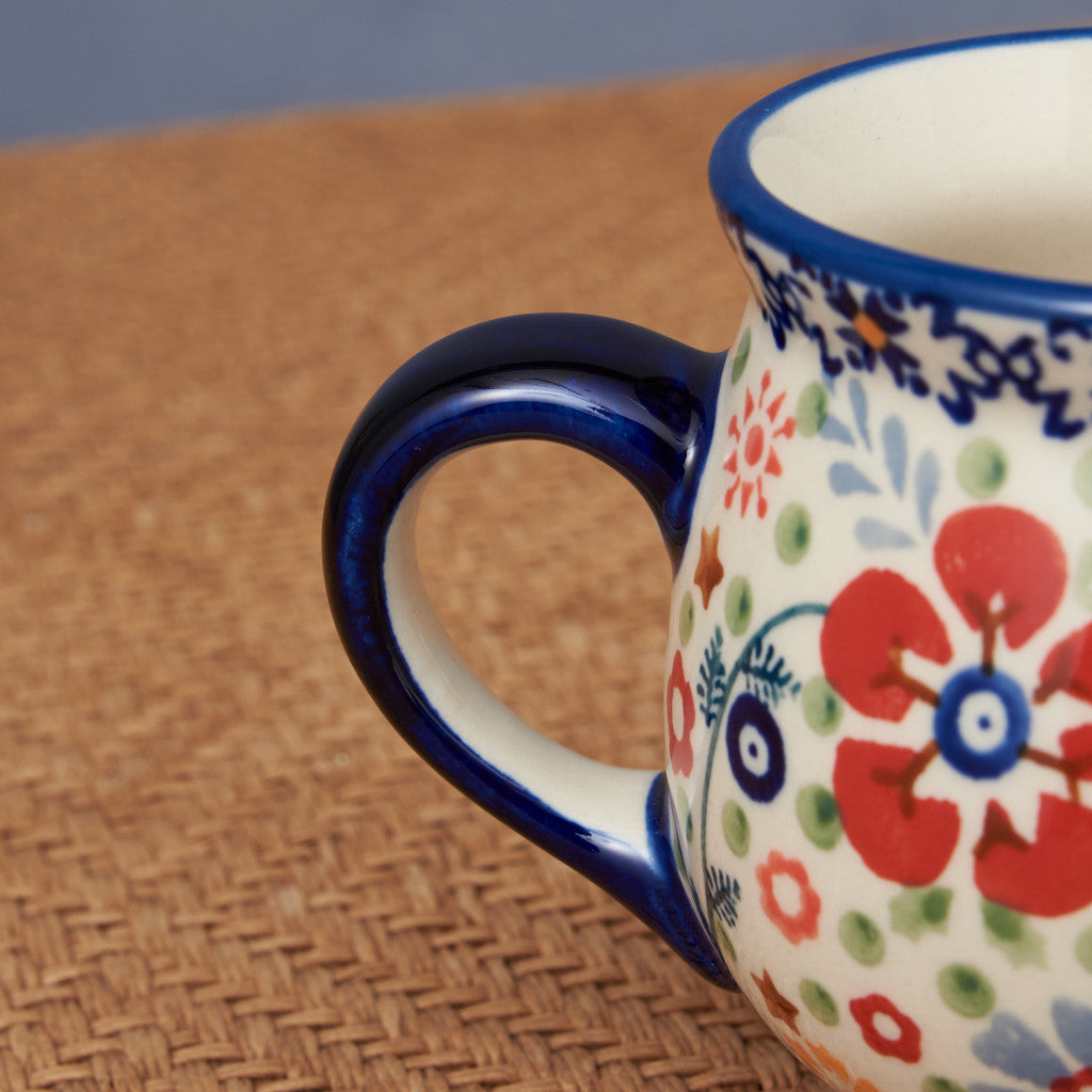 ポーリッシュポタリー マグカップ レッド