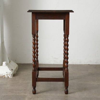 英国クラシック バーリーシュガーツイスト サイドテーブル