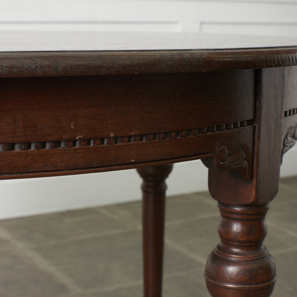 西洋クラシック ラウンドダイニングテーブル