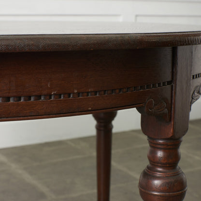 西洋クラシック ラウンドダイニングテーブル